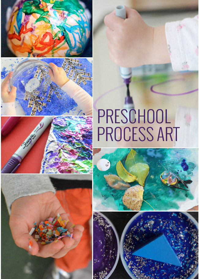 Preschool Art Project
 11 Process Art Projects for Preschoolers