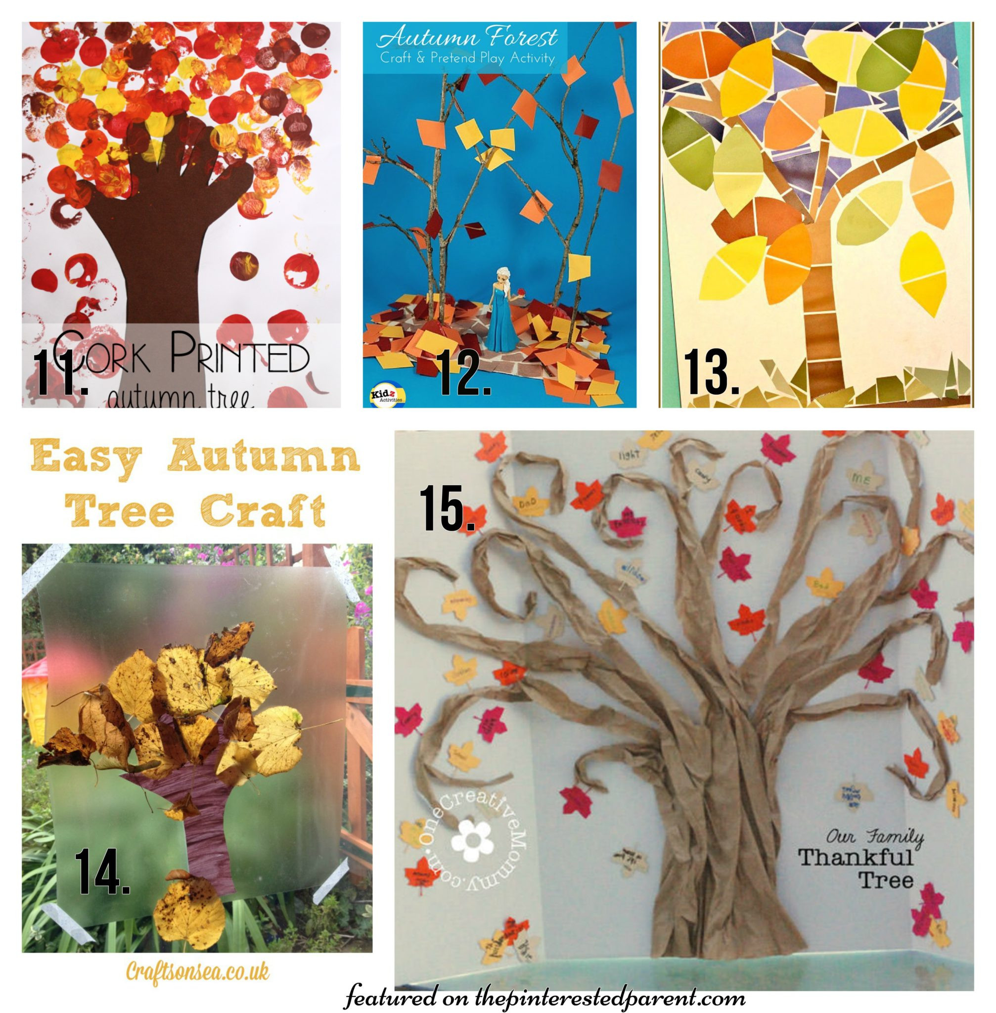 Preschool Arts And Craft Ideas
 20 Fall Tree Arts & Crafts Ideas For Kids – The