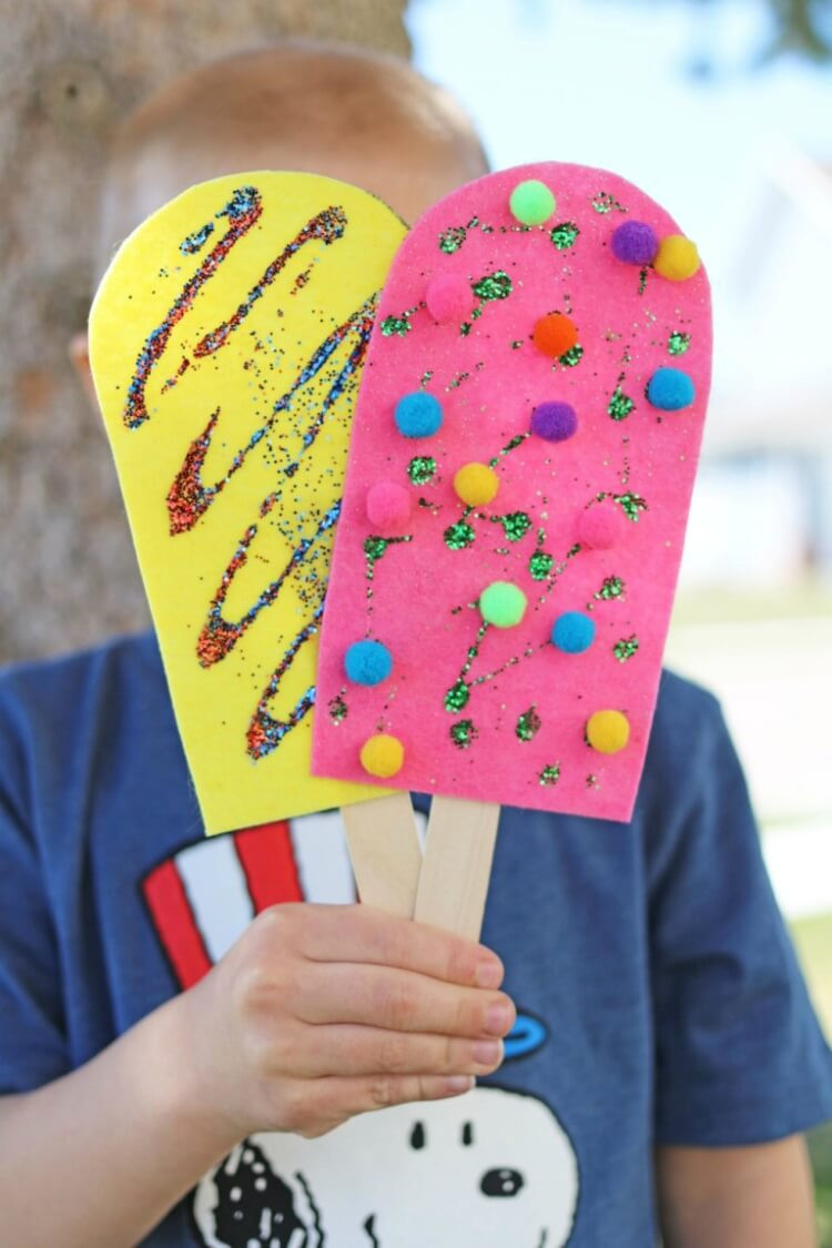 Preschool Arts And Crafts For Summer
 Easy Summer Kids Crafts That Anyone Can Make Happiness