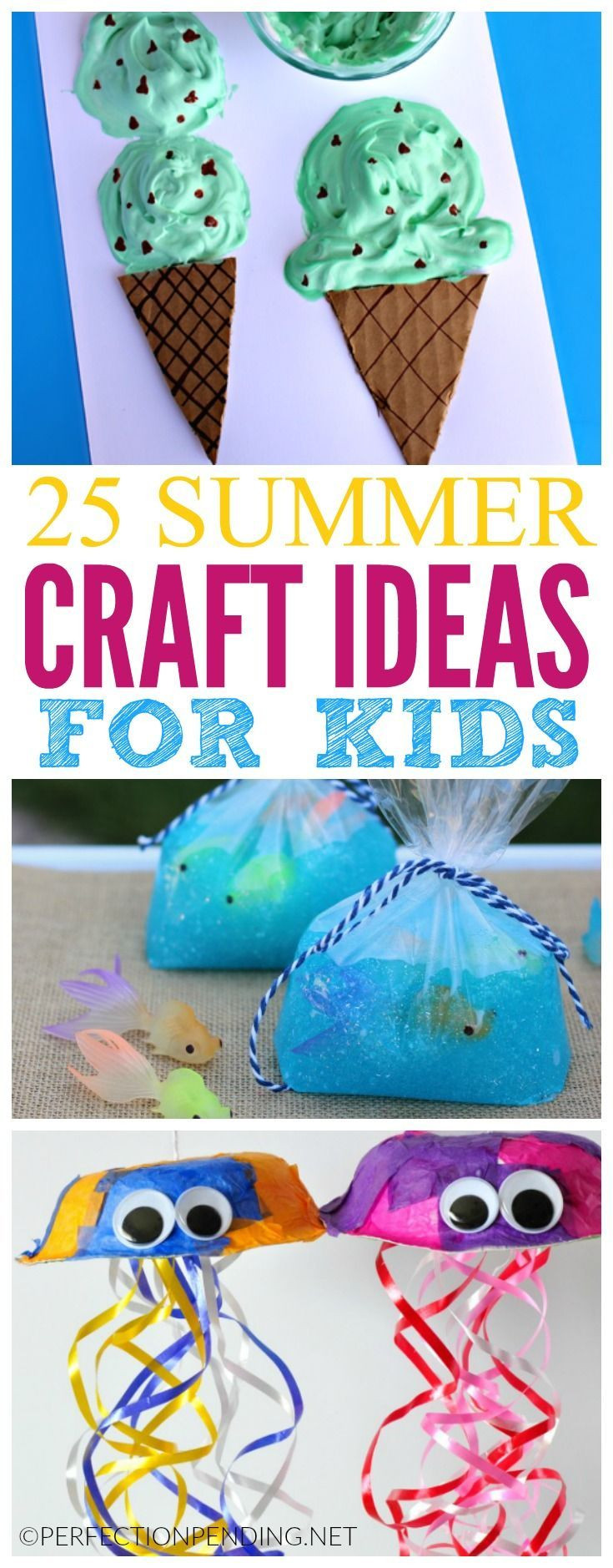 Preschool Arts And Crafts For Summer
 1474 best Spring & Summer Kids Crafts & Activities images