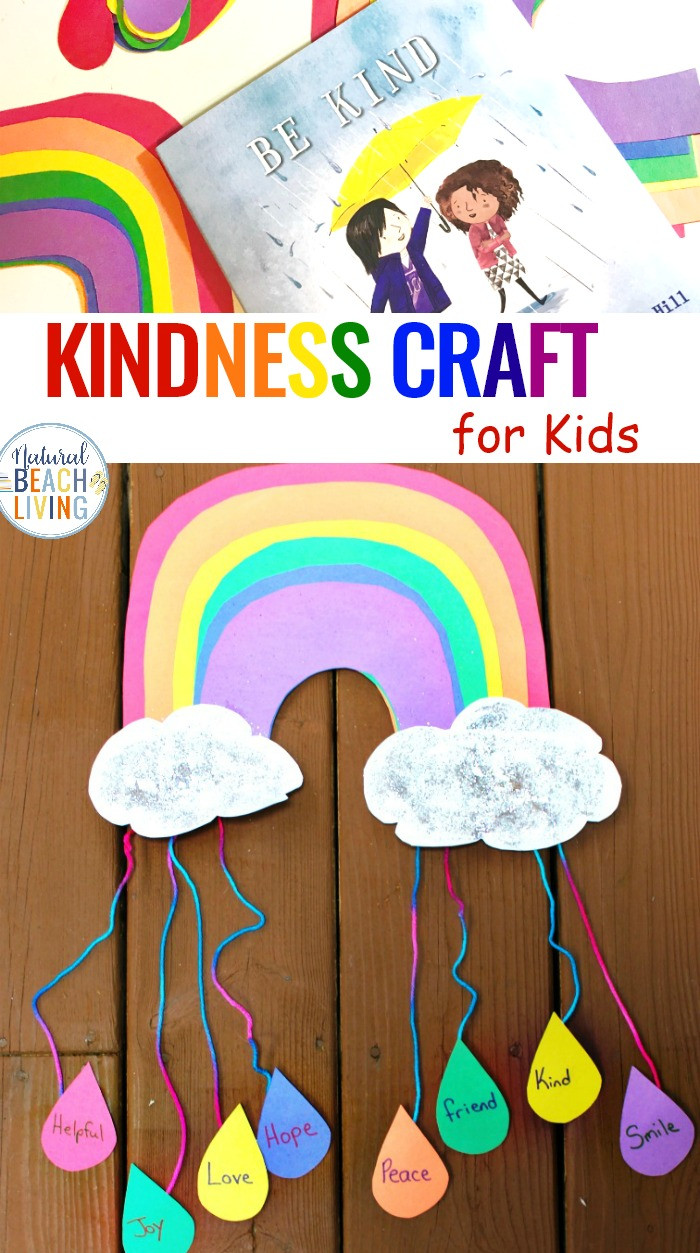 Preschool Arts And Crafts Ideas
 Kindness Crafts for Preschoolers Rainbow Crafts