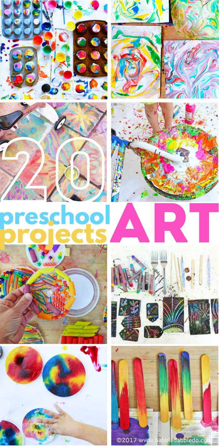 Preschool Artwork Ideas
 20 Preschool Art Projects Babble Dabble Do
