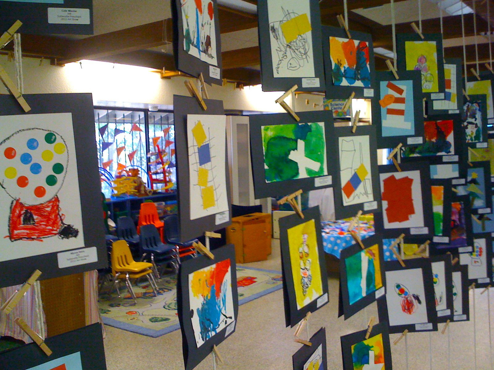 Preschool Artwork Ideas
 Kids Art Market Art Show at Sutterville Preschool