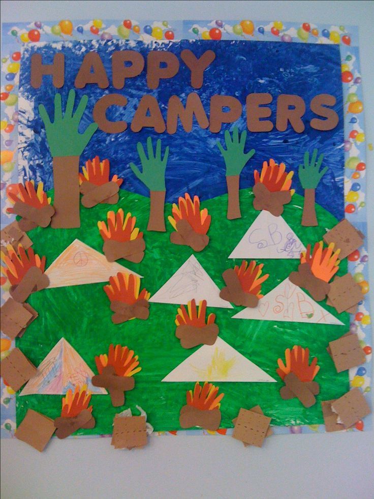 25 Ideas For Preschool Camping Art Projects Home Family Style And 
