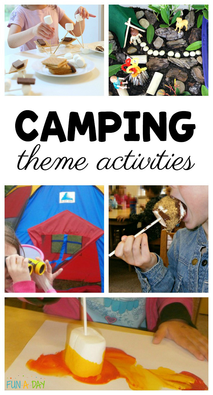 Preschool Camping Art Projects
 Fantastic Activities for a Preschool Camping Theme