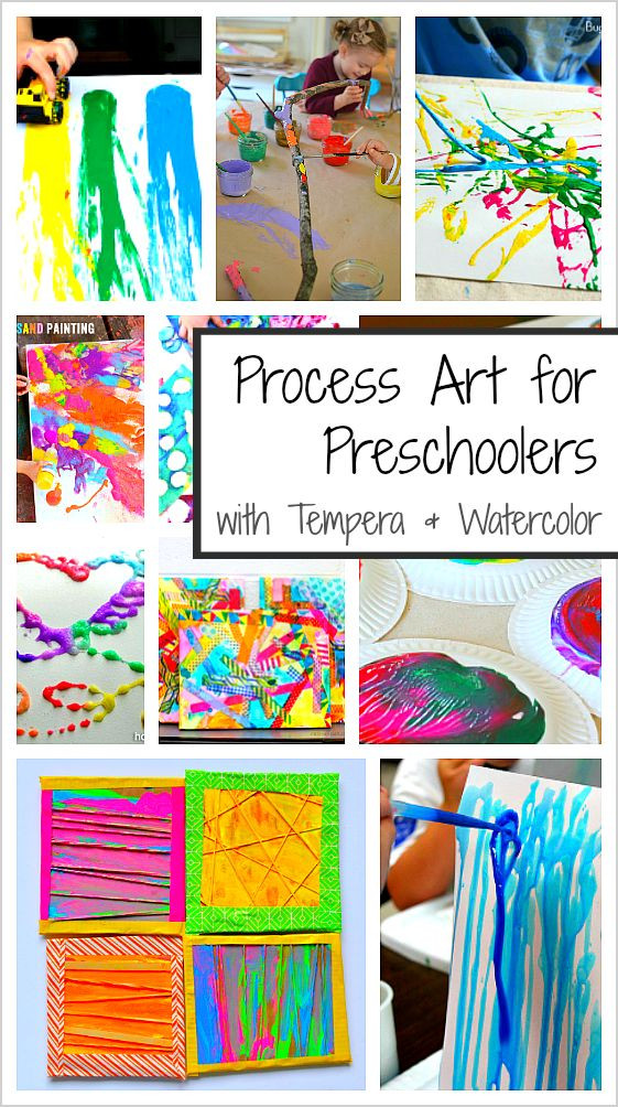 Preschool Craft Projects
 20 Process Art Activities for Preschoolers Using Paint