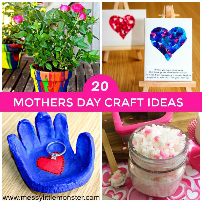 Preschool Mothers Day Craft Ideas
 Mothers Day Craft Ideas Messy Little Monster