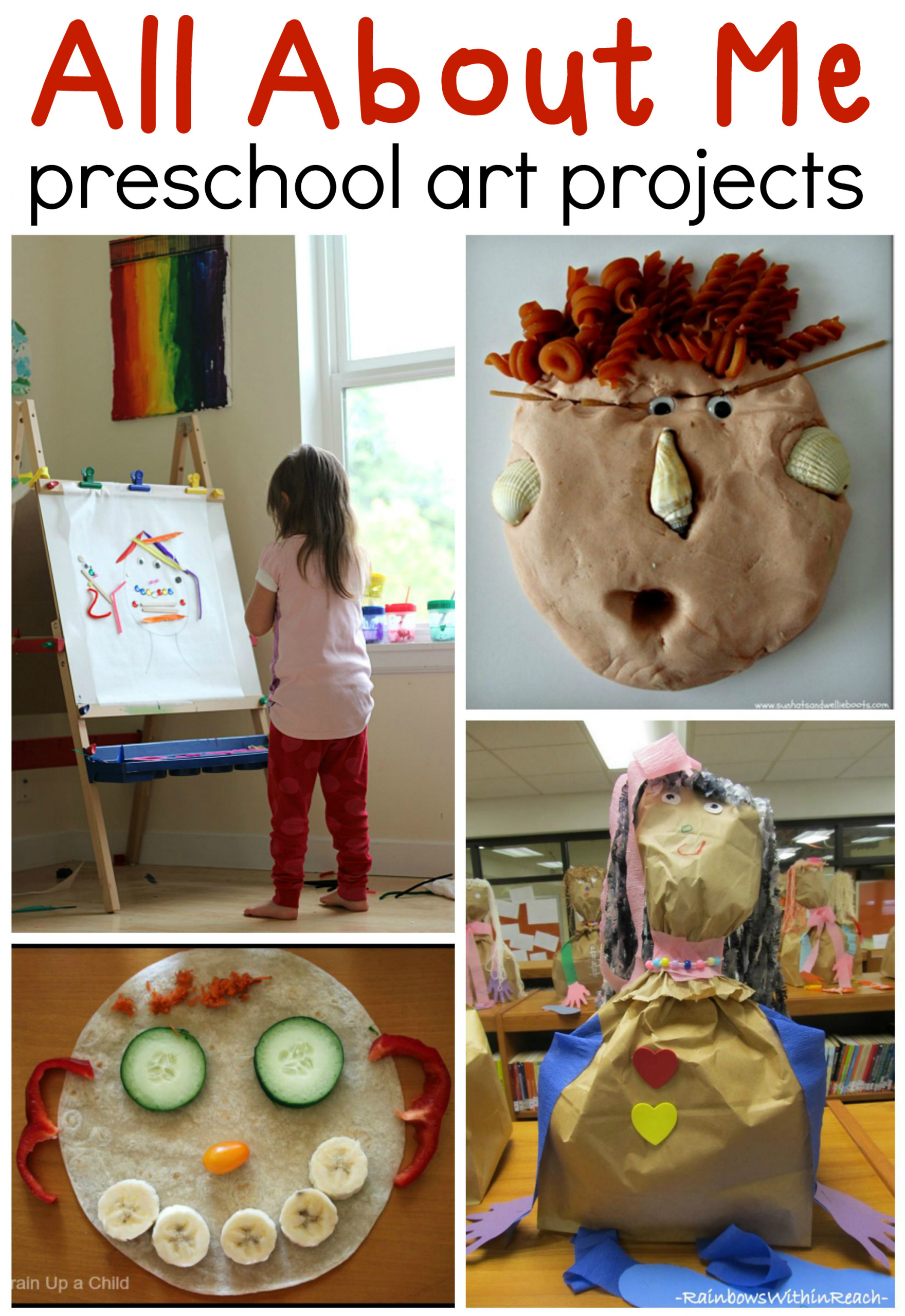Preschool Projects Ideas
 All about me preschool art ideas The Measured Mom