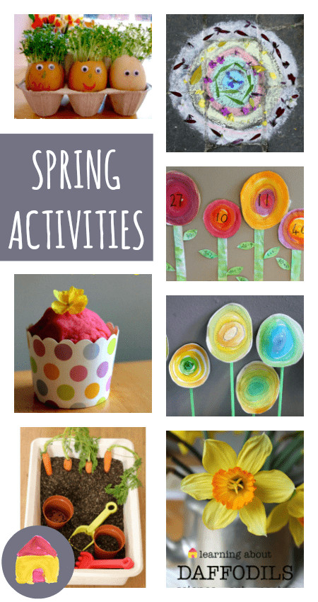 Preschool Spring Art Activities
 A plete resource of spring activities and crafts
