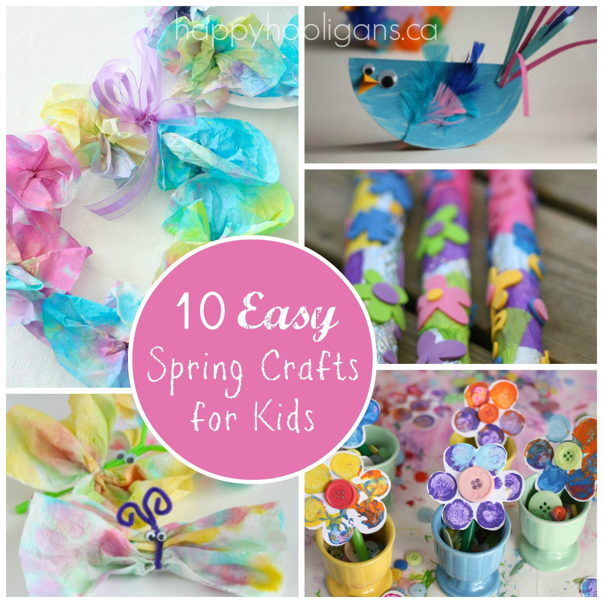 Preschool Spring Craft
 10 Easy Spring Crafts for Toddlers and Preschoolers