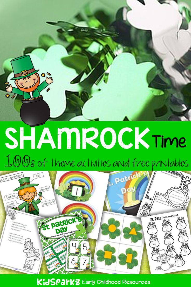 Preschool St Patrick Day Activities
 17 Best images about St Patrick s Day Preschool Theme on