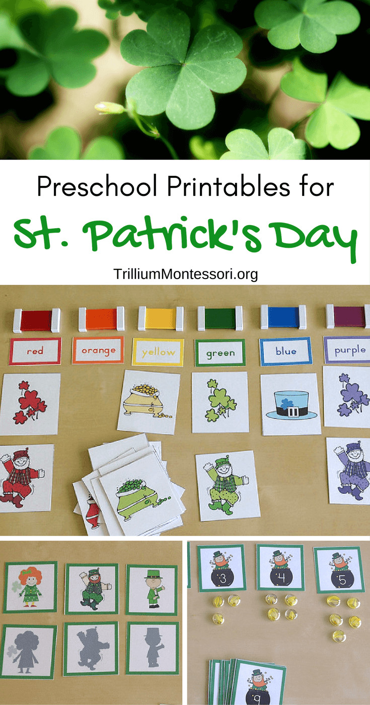 Preschool St Patrick Day Activities
 Preschool Printables for March and St Patrick s Day