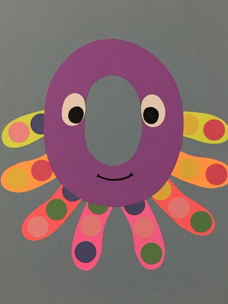 Preschoolers Arts And Crafts
 O is for Octopus