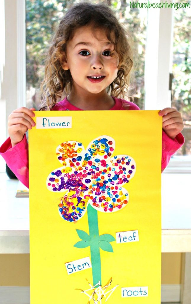 Preschoolers Arts And Crafts
 The Best Parts of a Flower Craft for Kids Natural Beach