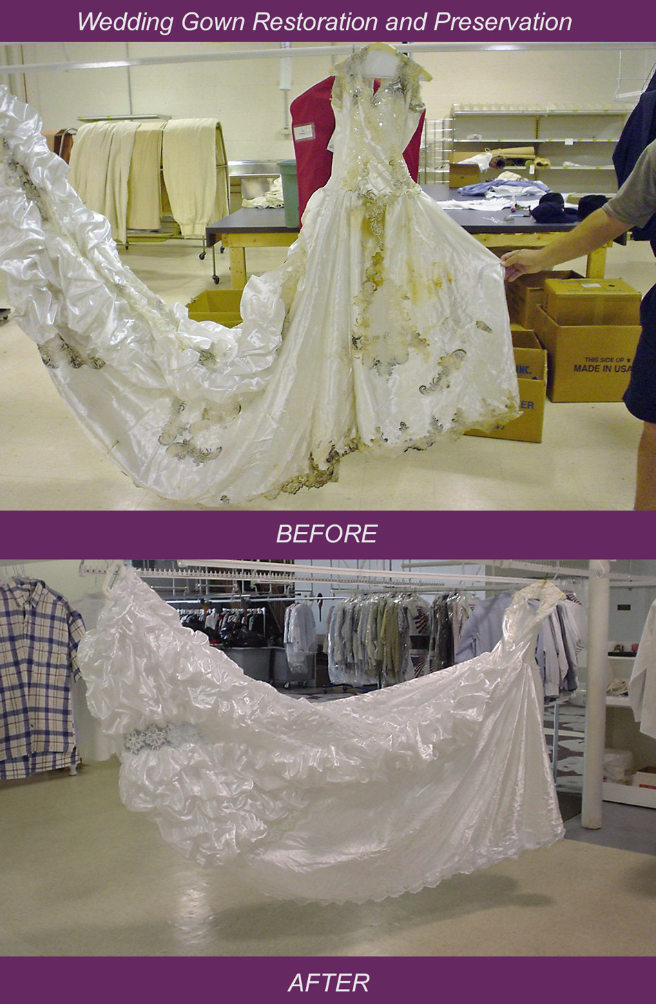 Preserve Wedding Dress
 Wedding Gown Preservation and Restoration