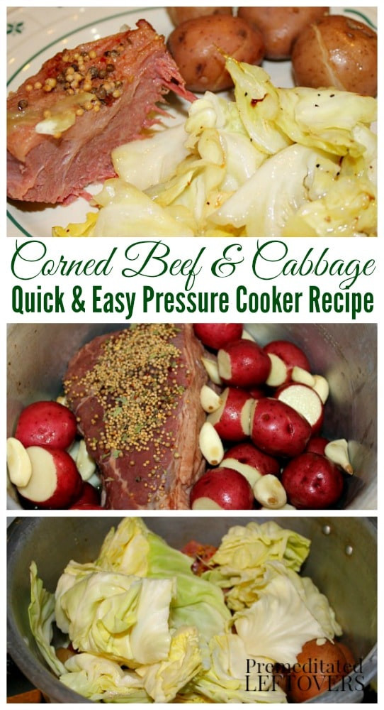 Pressure Cooker Corned Beef And Cabbage Recipe
 How to Cook Corned Beef in a Pressure Cooker