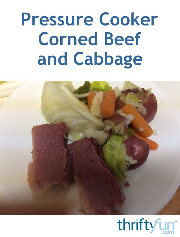 Pressure Cooker Corned Beef And Cabbage Recipe
 Pressure Cooker Corned Beef and Cabbage Recipes