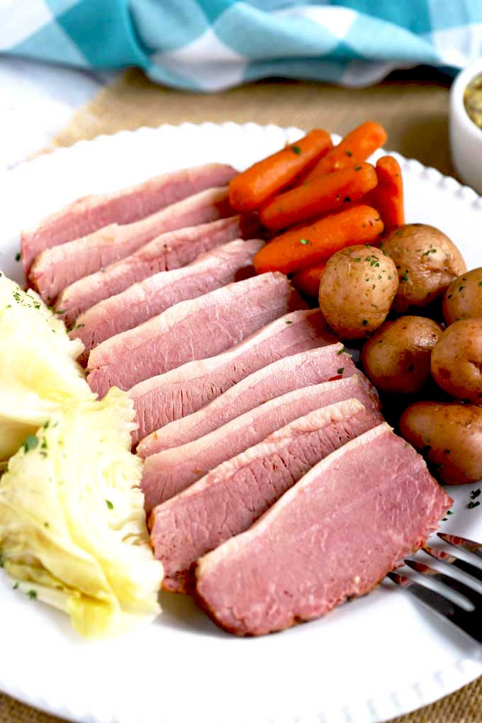 Pressure Cooker Corned Beef And Cabbage Recipe
 Pressure Cooker Corned Beef and Cabbage