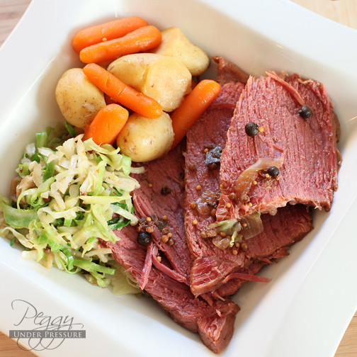 Pressure Cooker Corned Beef And Cabbage Recipe
 St Patrick’s Corned Beef & Cabbage Electric Pressure