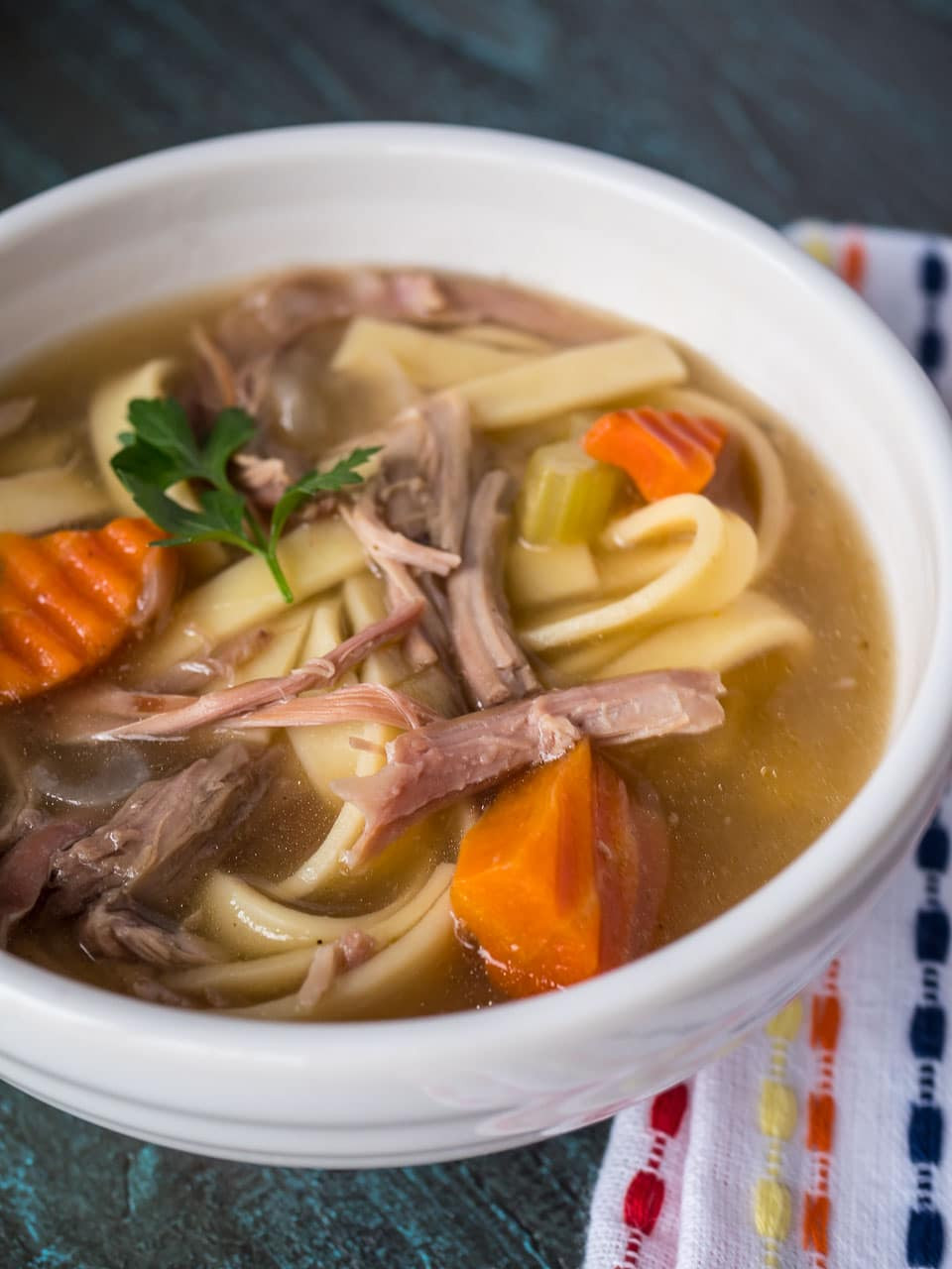 Pressure Cooker Turkey Soup
 Pressure Cooker Day After Thanksgiving Turkey Carcass Soup