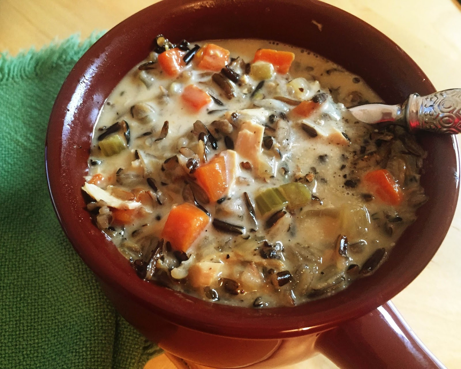 Pressure Cooker Turkey Soup
 Let s Eat Creamy Turkey Wild Rice Soup Pressure Cooker