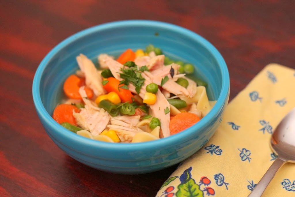 Pressure Cooker Turkey Soup
 Pressure Cooker Turkey Noodle Soup with Ve ables