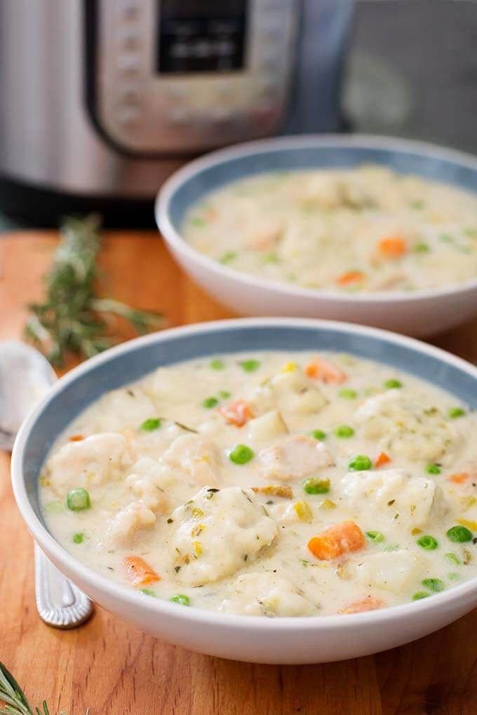 Pressure Cooker Xl Chicken And Dumplings
 Instant Pot Chicken and Dumplings Recipe