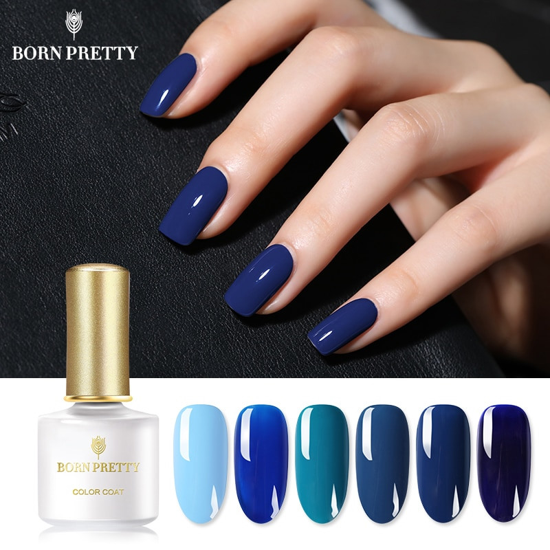 Pretty Gel Nail Colors
 BORN PRETTY Jazz Blue Gel Series Pure Nail Color Nail Gel