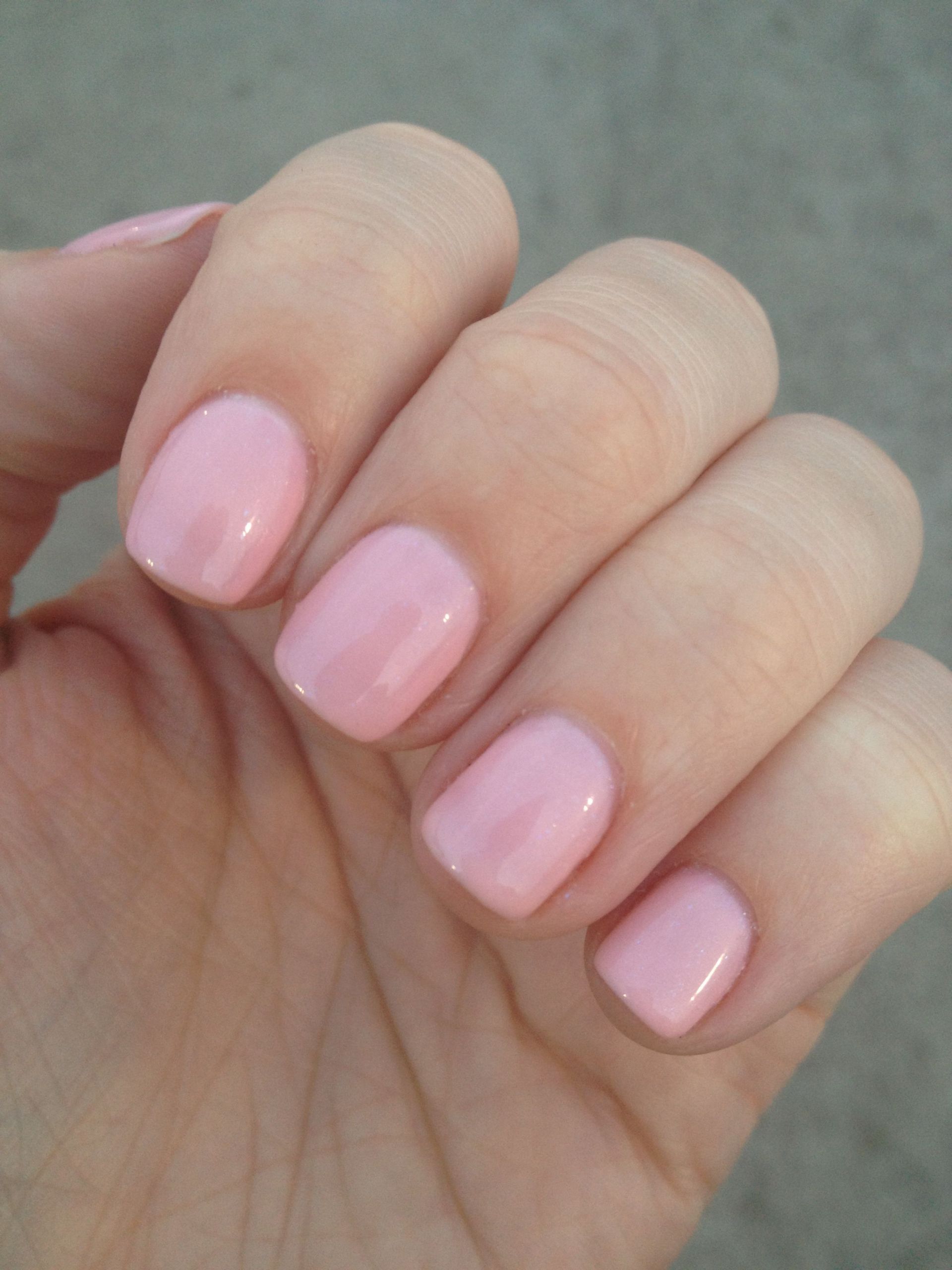 Pretty Gel Nail Colors
 Pretty in pink gel nails
