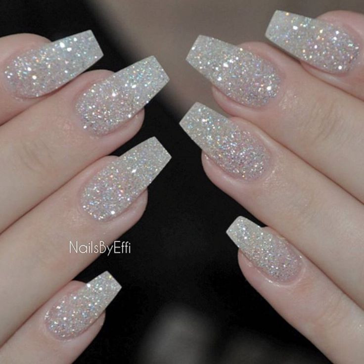 Pretty Glitter Nails
 Beautiful Glitter Nails Designs For Special Occasions on