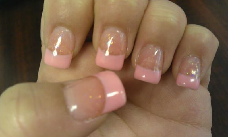 Pretty Nails Fresno Ca
 Pink French Manicure My nails that I got done today toes