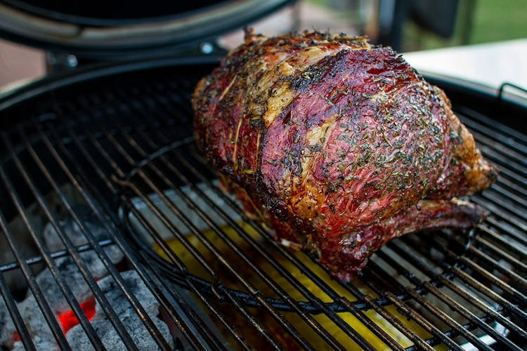 Prime Rib On Gas Grill
 Charcoal Grilled Prime Rib Roast