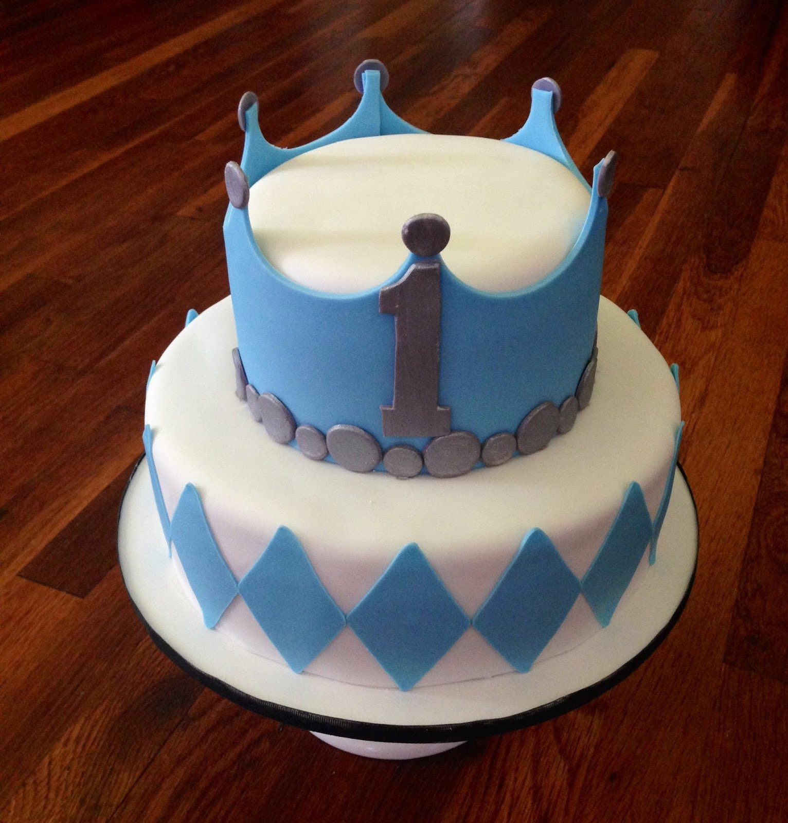 Prince Birthday Cake
 Cakes by Becky Prince 1st Birthday Cake