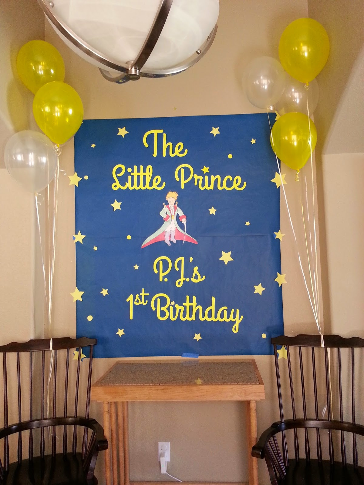 Prince Birthday Decorations
 The Little Prince Birthday Party