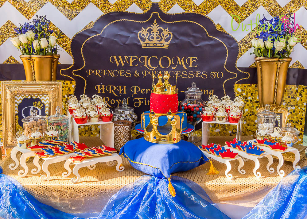 Prince Birthday Decorations
 Royal Prince 1st Birthday Party