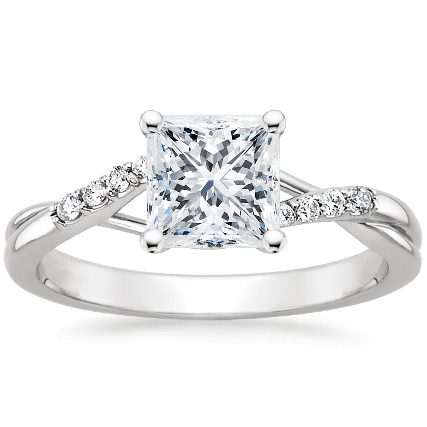 Princess Cut Engagement Ring
 6 Stunning Princess Cut Engagement Rings