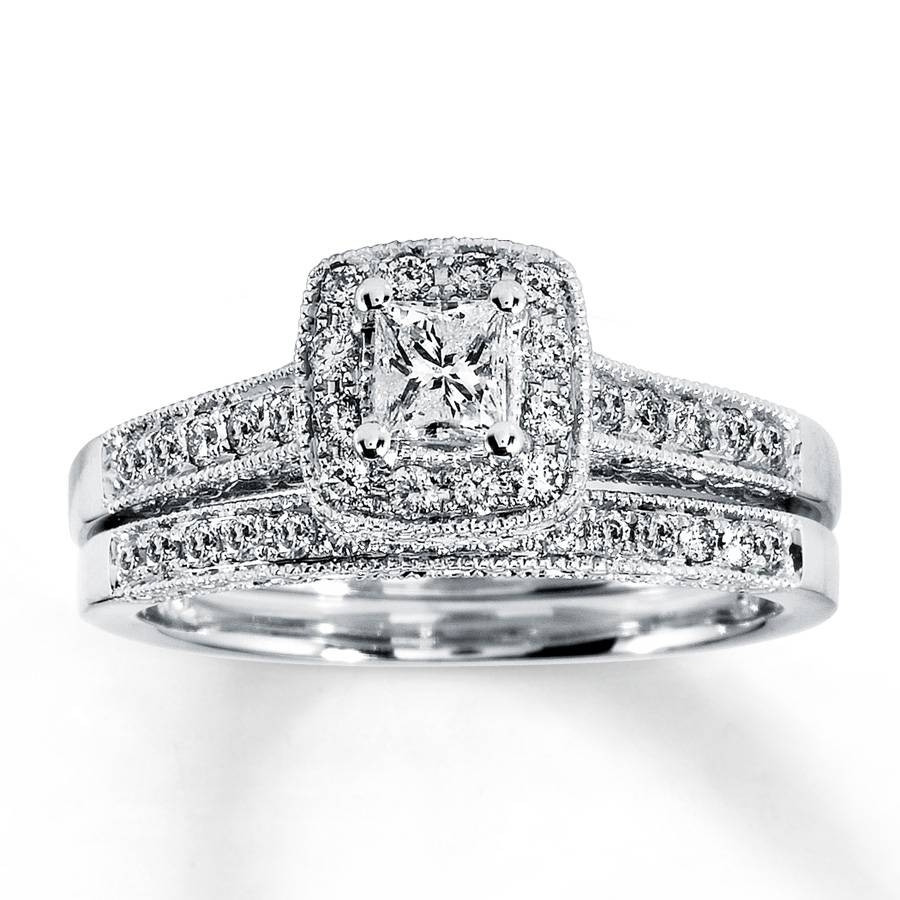 Princess Cut Wedding Rings Sets
 2019 Popular Princess Cut Diamond Wedding Rings Sets