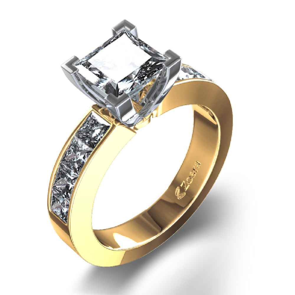Princess Cut Yellow Gold Engagement Rings
 Princess Cut Diamond Rings In Yellow Gold – ANextWeb