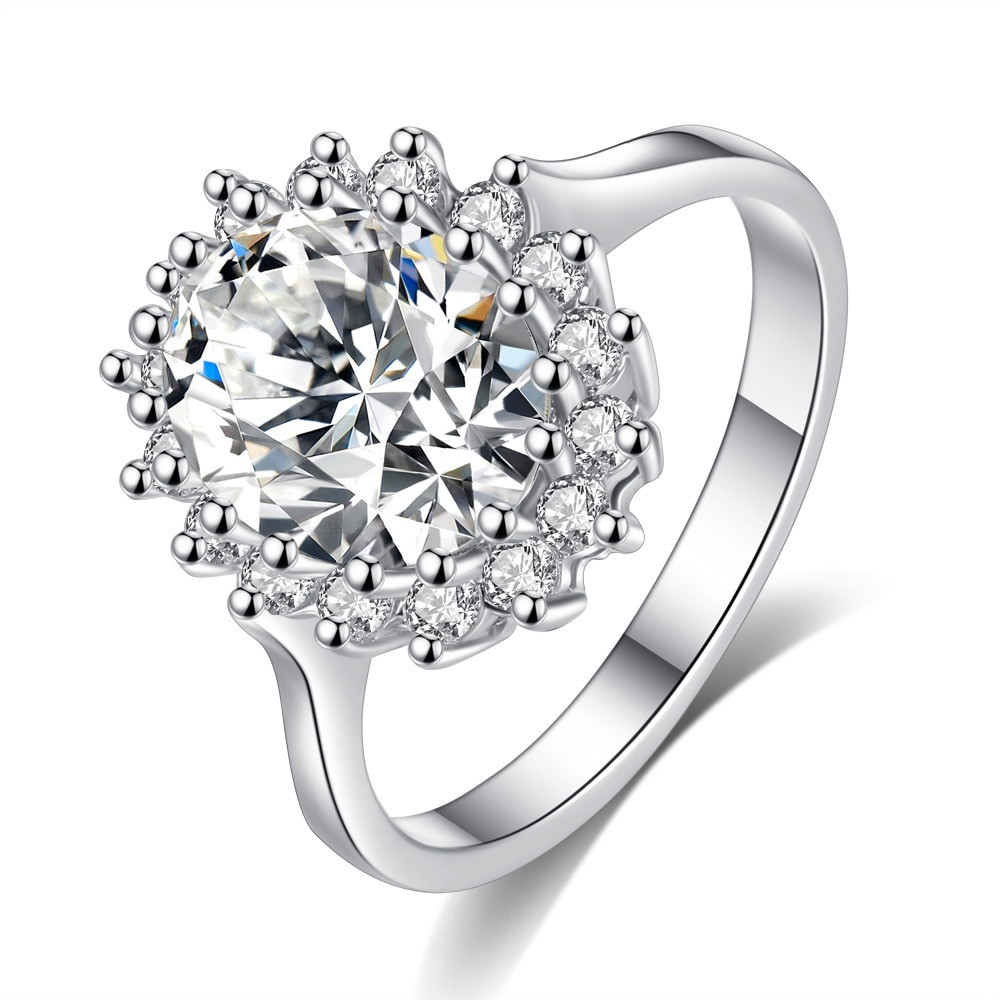 Princess Kate Wedding Ring
 Luxury British Kate Princess Diana William Engagement Ring