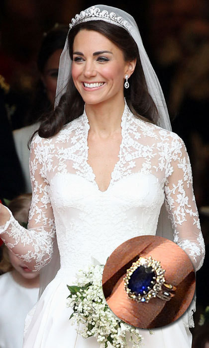 Princess Kate Wedding Ring
 Royal wedding rings Kate Middleton Queen Letizia