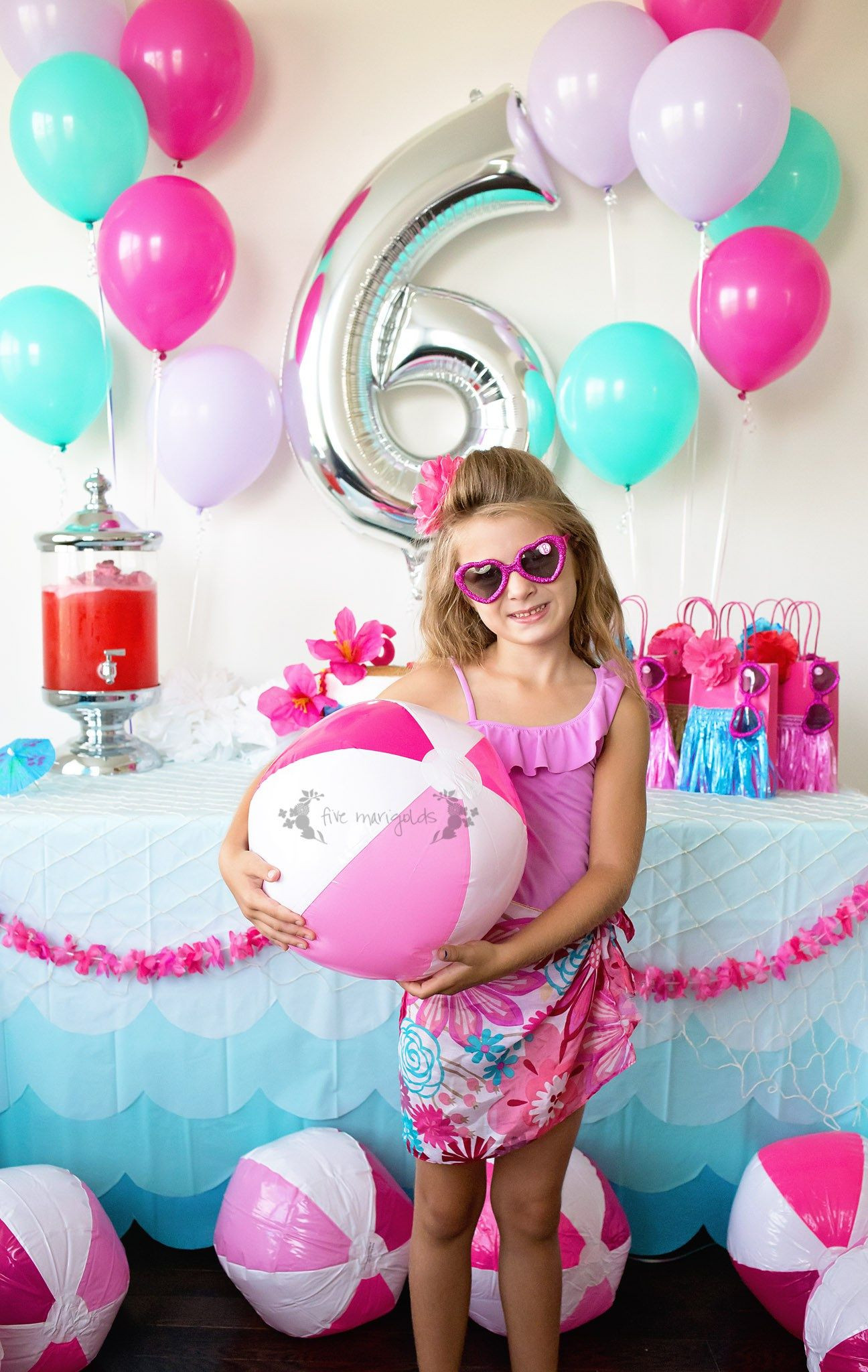 Princess Pool Party Ideas
 How to Throw a Custom Malibu Barbie Pool Party Birthday
