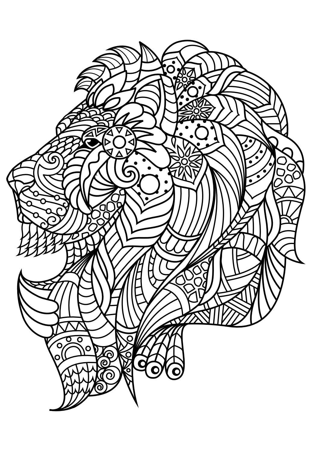 Printable Animal Coloring Pages For Adults
 Animal coloring pages pdf