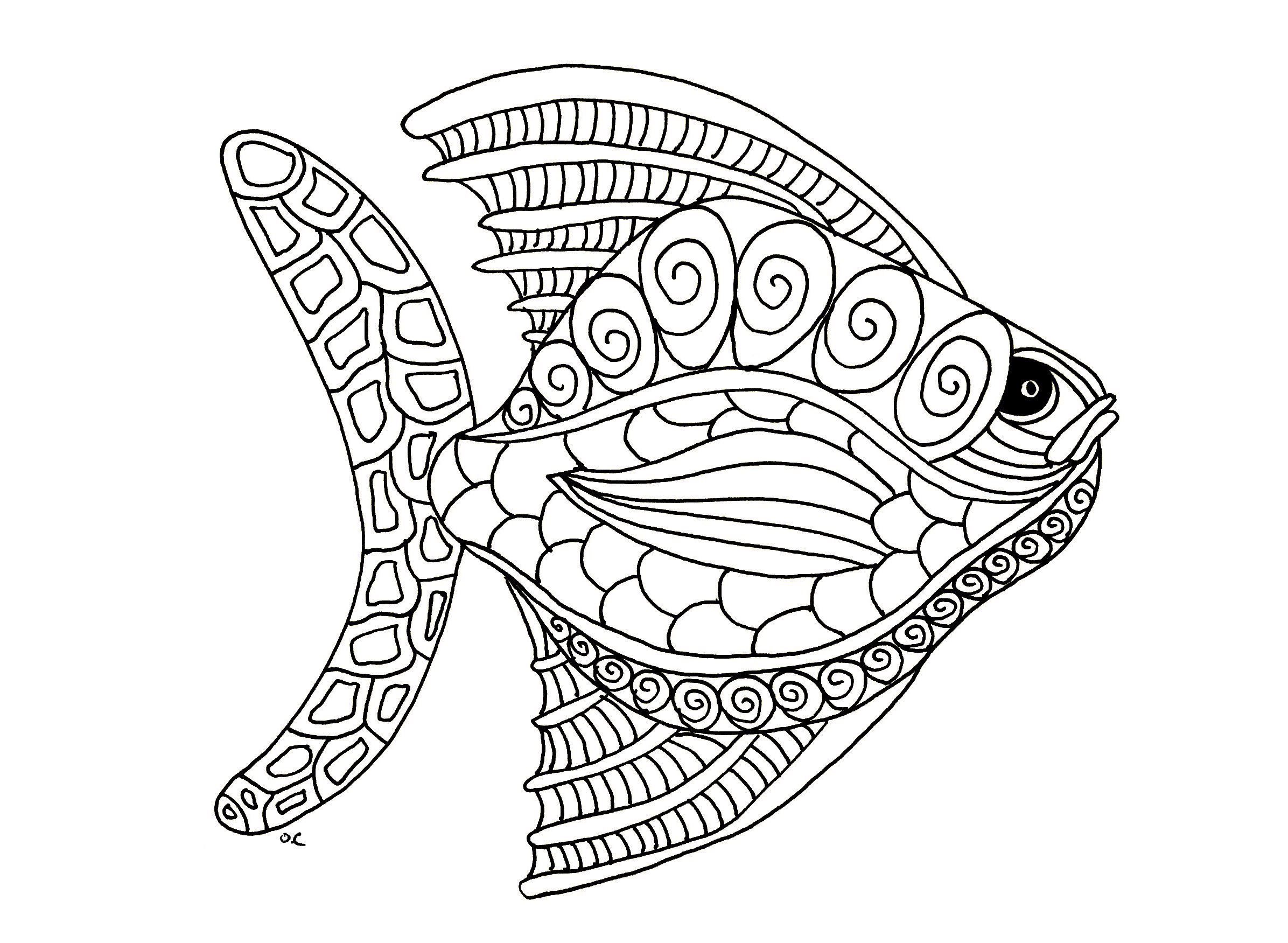 Printable Animal Coloring Pages For Adults
 Animal Coloring Pages for Adults Best Coloring Pages For