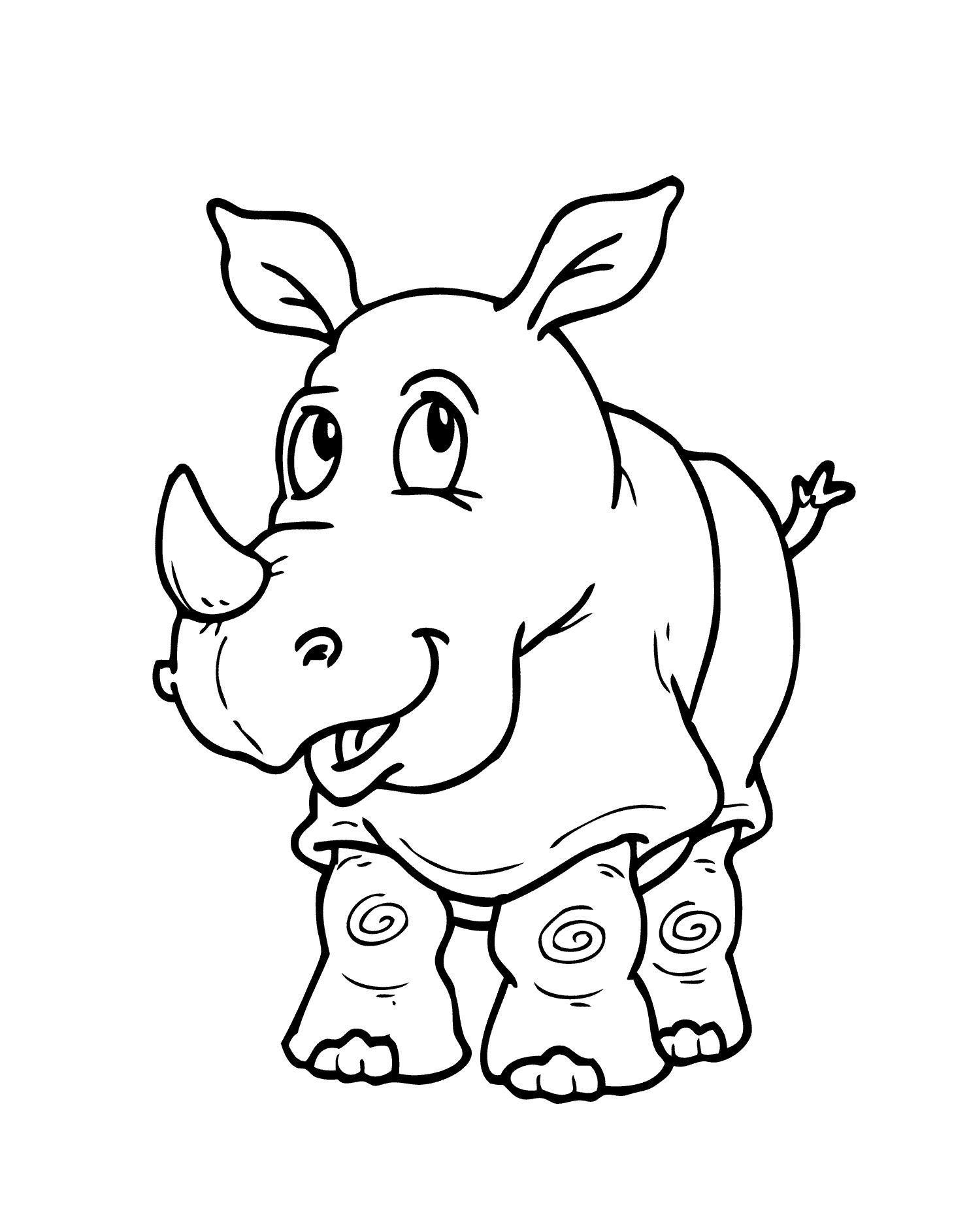 Printable Animal Coloring Pages For Kids
 Animal coloring sheets for kids Coloring pages for kids