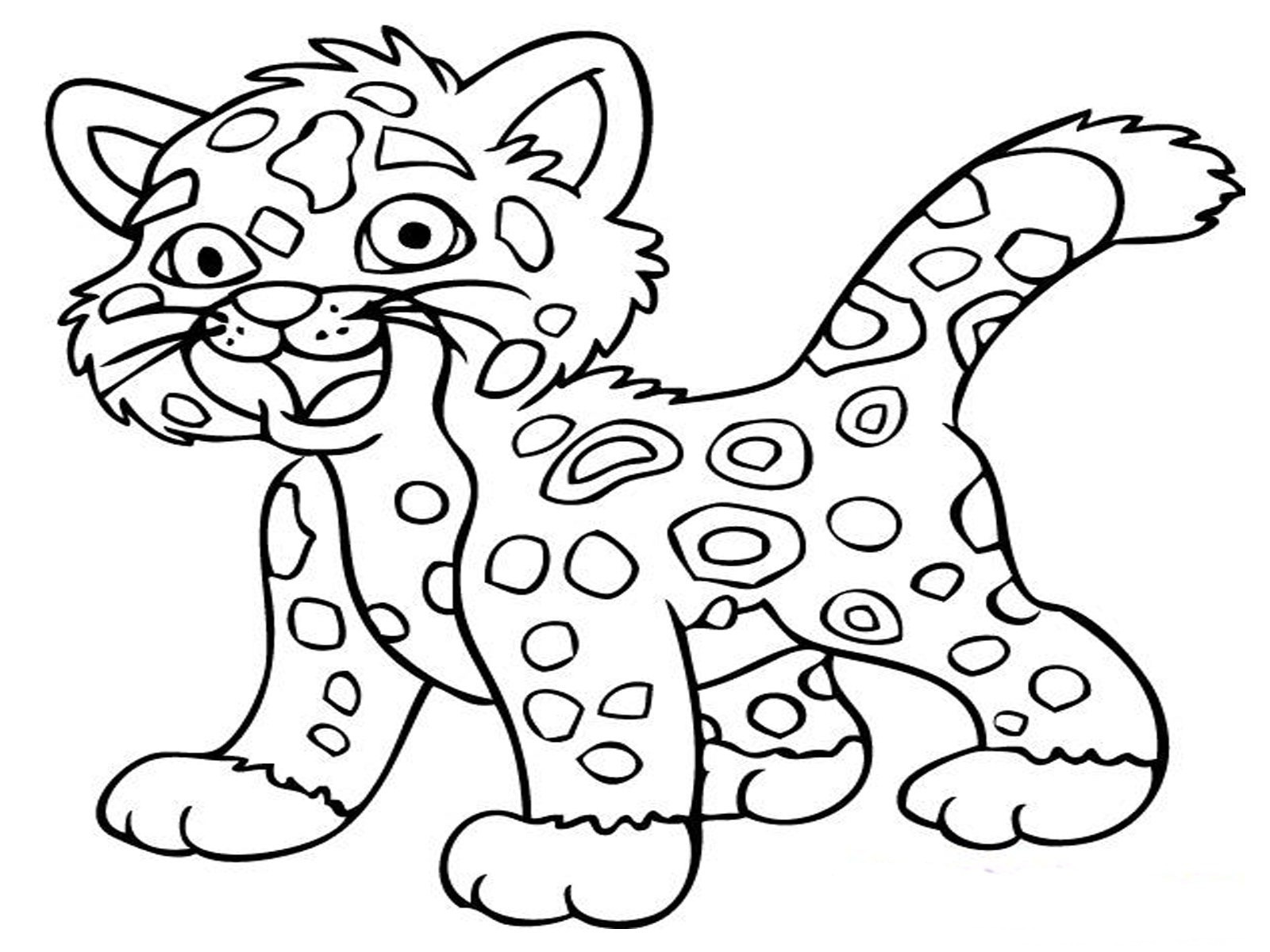 Printable Animal Coloring Pages For Kids
 Animal Coloring Pages 9