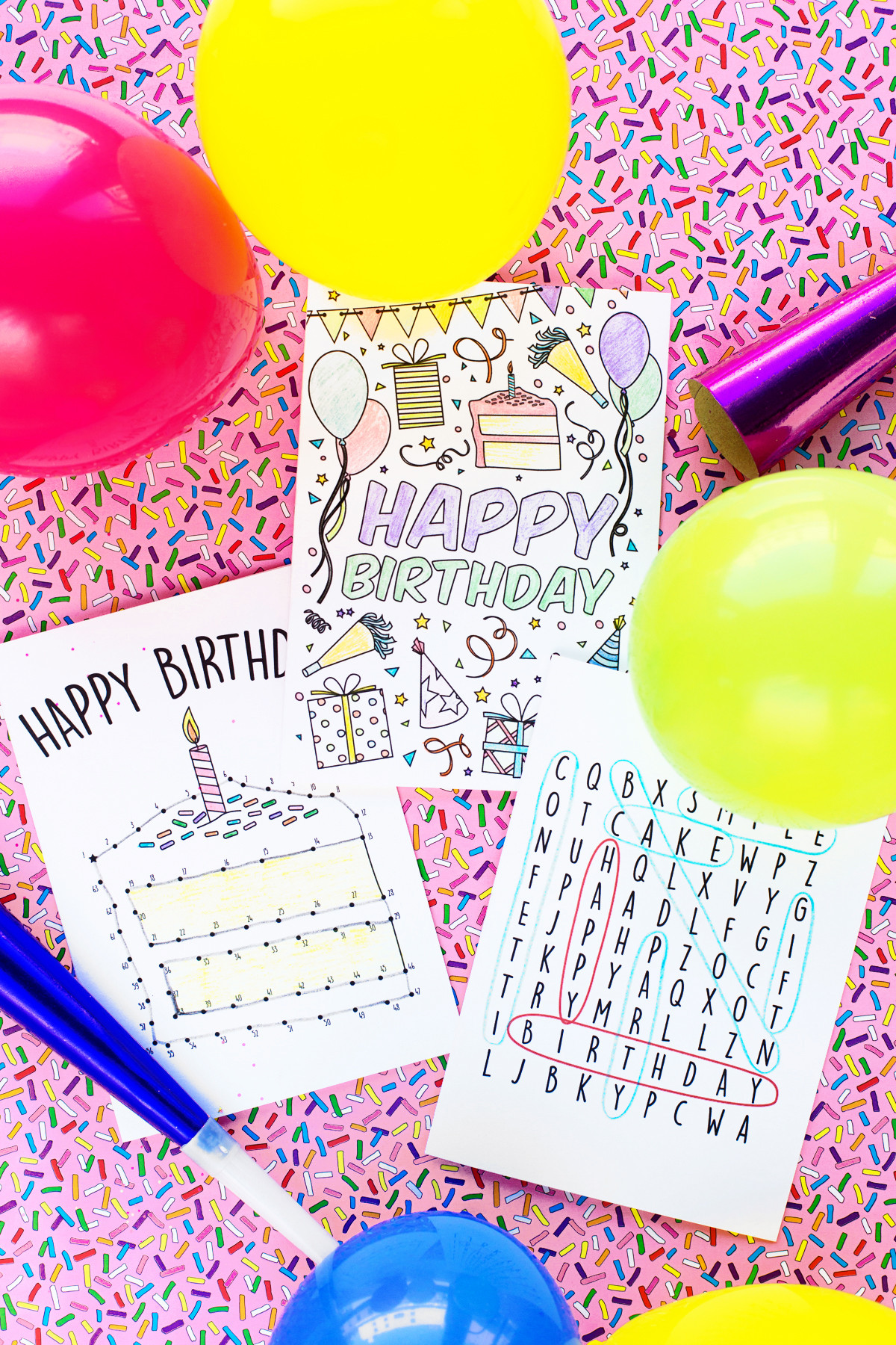 Printable Birthday Card
 Free Printable Birthday Cards for Kids Studio DIY