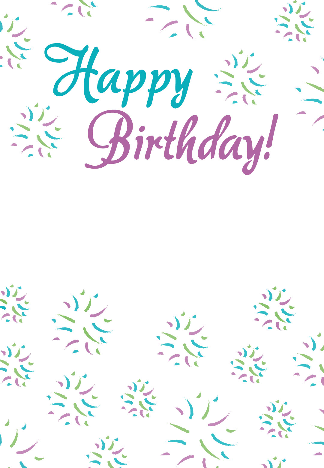 Printable Birthday Card
 Birthday Wishes Birthday Card Free