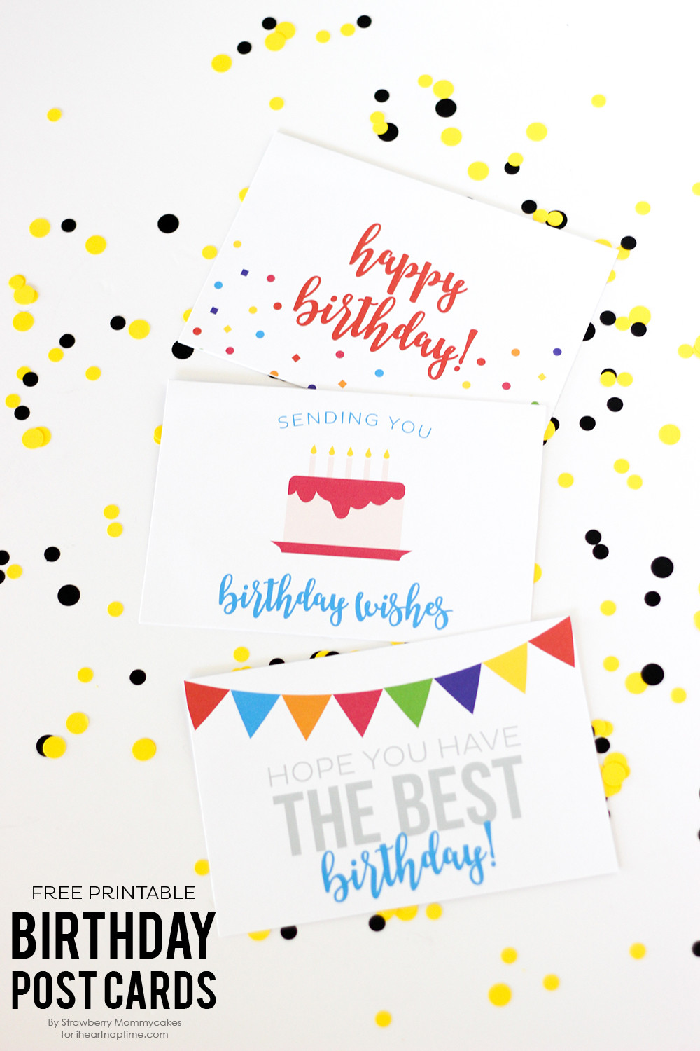 Printable Birthday Card
 Free Birthday Printables Eighteen25