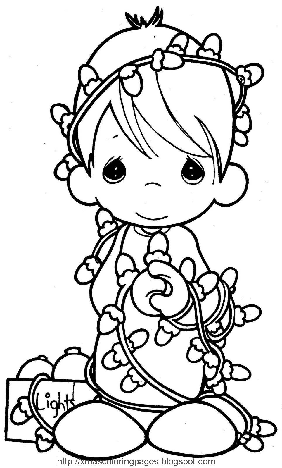 Printable Christmas Coloring Pages For Kids
 XMAS COLORING PAGES