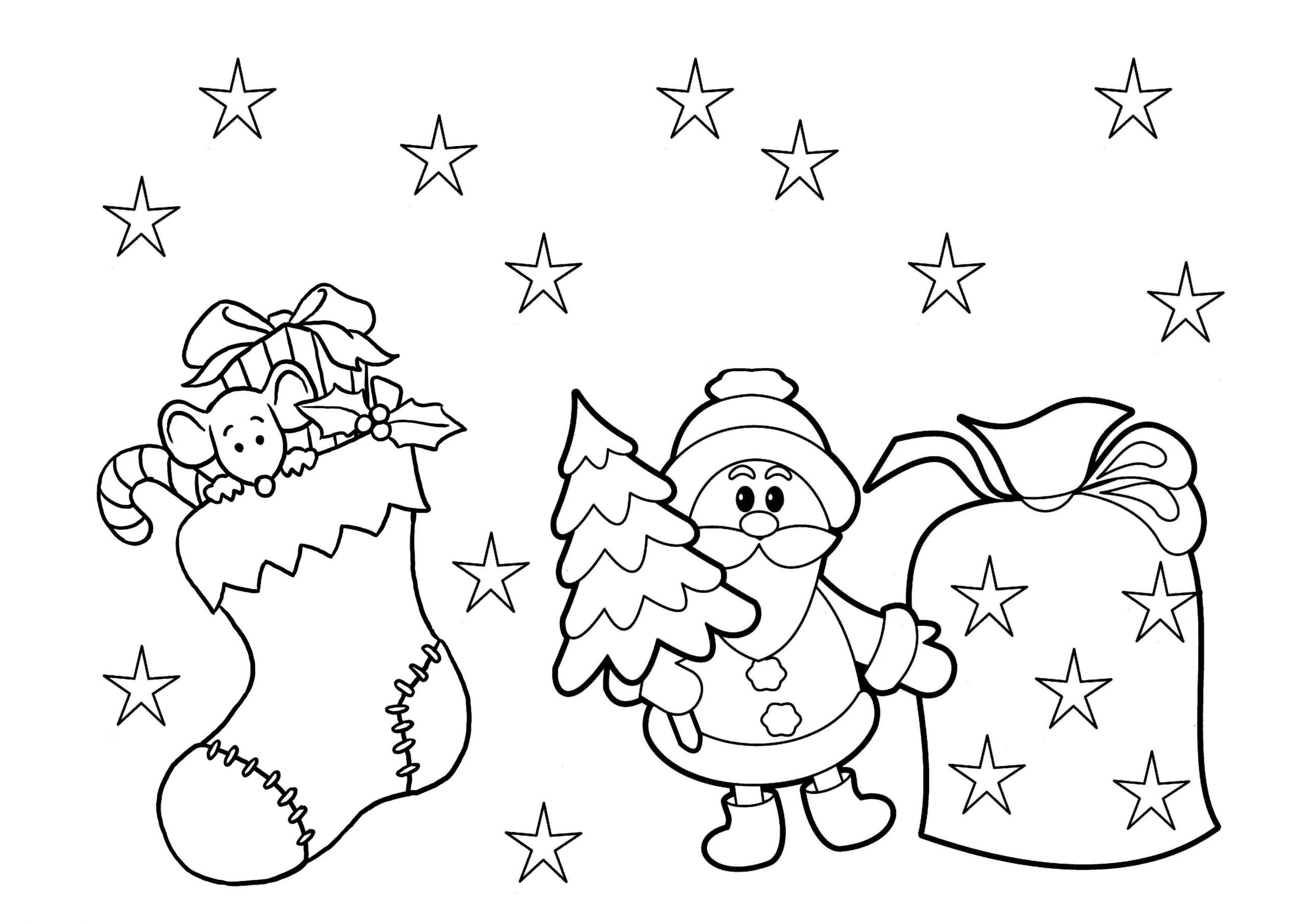 Printable Christmas Coloring Pages For Kids
 Print & Download Printable Christmas Coloring Pages for Kids